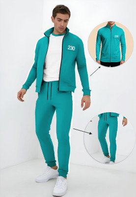 KELONBRO Colorblock Men Track Suit