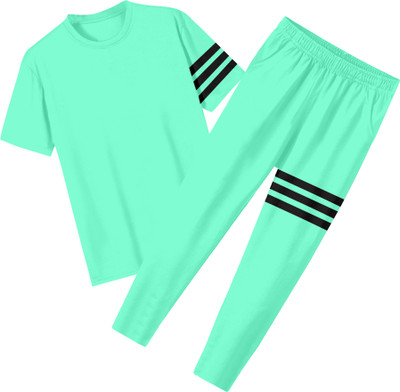 THE HIMALAYAN Solid Men Track Suit