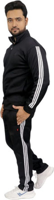 DHR Striped Men Track Suit