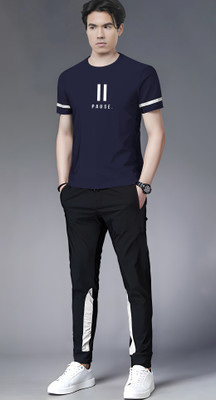 TRIPR Printed Men Track Suit