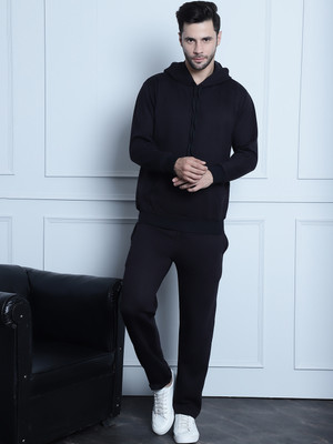 MACK JONNEY Solid Men Track Suit