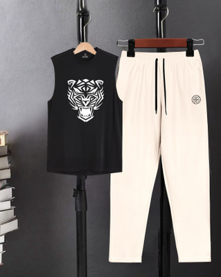 AUSK Printed Men Track Suit