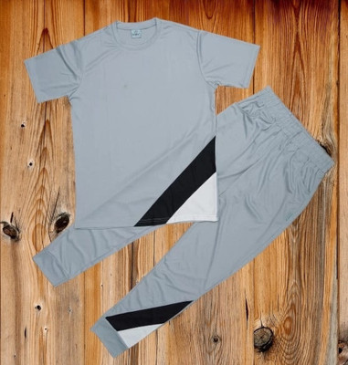 Kailash Solid, Self Design Men Track Suit