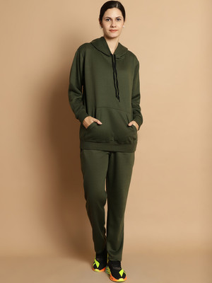 MACK JONNEY Solid Women Track Suit