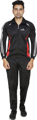 DEVOK Solid Men Track Suit