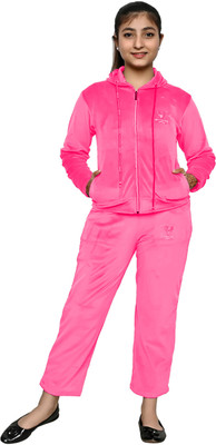 oriexfabb Solid Girls Track Suit