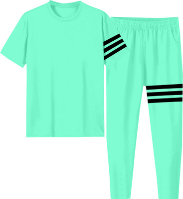 LoveRabby Striped Men Track Suit