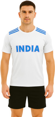 DOSTITCH Printed Men Track Suit