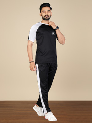 LINSOR FASHION Striped Men Track Suit