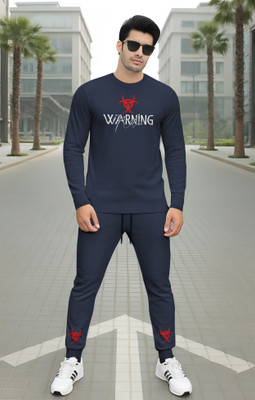 CATCHO Printed Men Track Suit