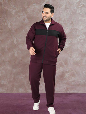CHKOKKO Colorblock Men Track Suit