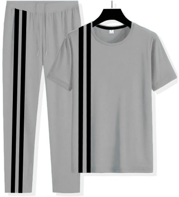 Yuvraah Striped Men Track Suit