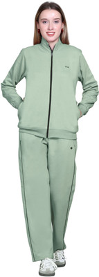 SANE ORIGINALS Solid Women Track Suit