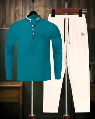 AUSK Striped Men Track Suit