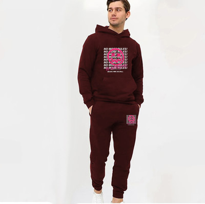 HouseOfCommon Printed Men Track Suit