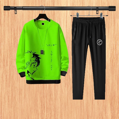 Bhadawar creations Graphic Print Men Track Suit