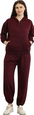 elegance redefined Solid Women Track Suit
