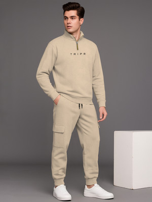 TRIPR Printed Men Track Suit