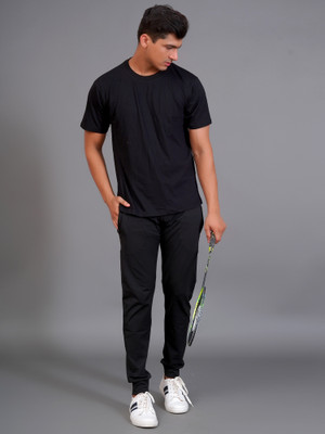 Kraasa Solid Men Track Suit