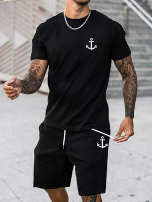 Styloketh Printed Men Track Suit