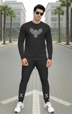 CATCHO Graphic Print Men Track Suit