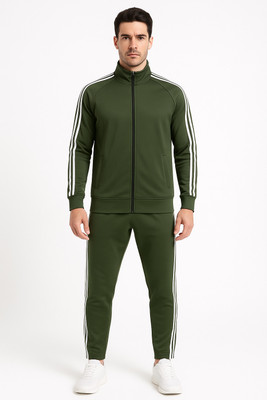 SSDSSFASHION Solid Men Track Suit