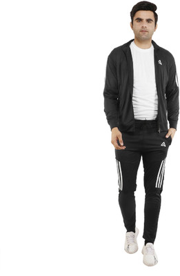 CREATARO YOUR LIFE Striped Men Track Suit