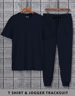 TRIPR Solid Men Track Suit