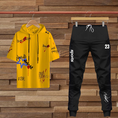 Lieo Trend Printed Men Track Suit