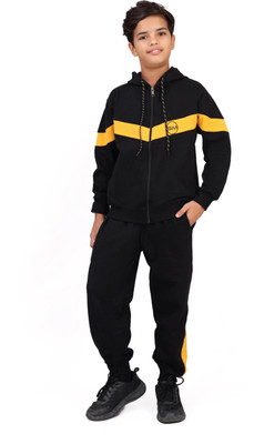 ShopMore Solid Boys Track Suit