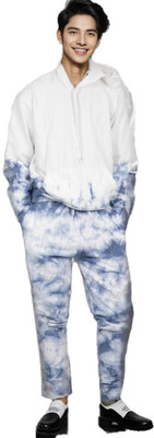 HueCoast Printed Men Track Suit
