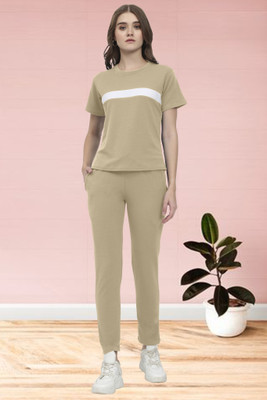 HouseOfCommon Self Design Women Track Suit