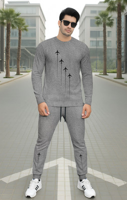 CATCHO Graphic Print Men Track Suit