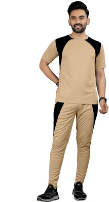 Bajrang fab Striped Men Track Suit