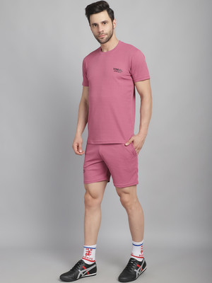 MACK JONNEY Solid Men Track Suit