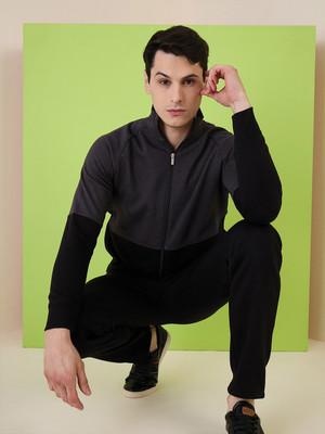 SWEET DREAMS Colorblock Men Track Suit