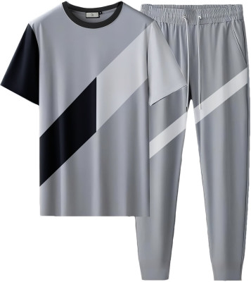 Yuvraah Colorblock Men Track Suit