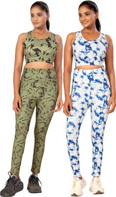 POOJARAN Printed Women Track Suit