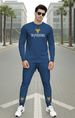 CATCHO Printed Men Track Suit