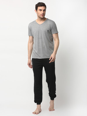 MACK JONNEY Solid Men Track Suit