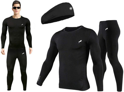 Just Rider Solid Men Track Suit