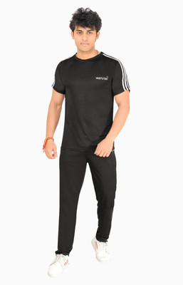vastutav Solid Men Track Suit