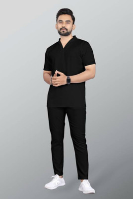 MAA ENTERPRISE Solid Men Track Suit