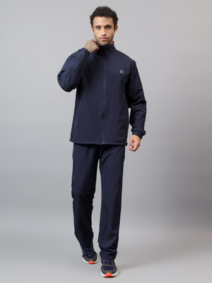 VECTOR X Solid Men Track Suit