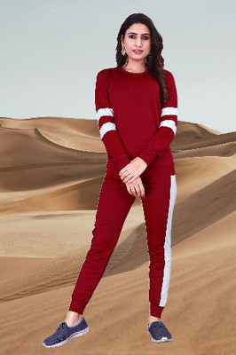 RAKESH CREATION Striped Women Track Suit