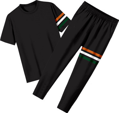 THE HIMALAYAN Solid Men Track Suit