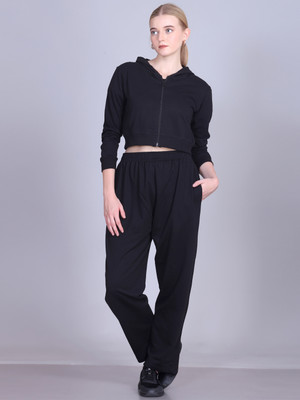 7 ISLANDS Solid Women Track Suit