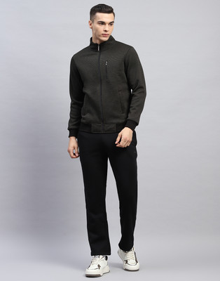 MONTE CARLO Self Design Men Track Suit