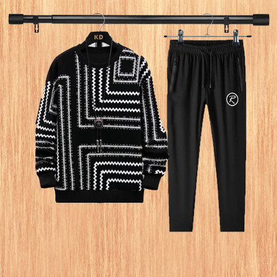 R ROCKIN TEES Printed Men Track Suit