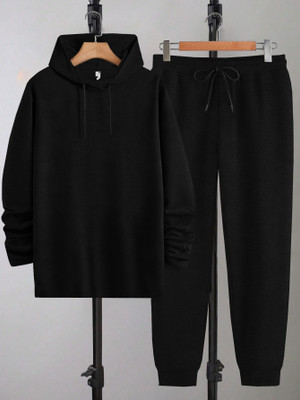 BLIVE Solid Men Track Suit